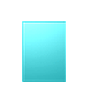 Acrylplatte mit Echtglasbeschichtung in Birne-Form konturgefräst <br>einseitig 4/0-farbig bedruckt