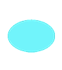 Fenster-Klebefolie 4/0 farbig bedruckt oval (oval konturgeschnitten)