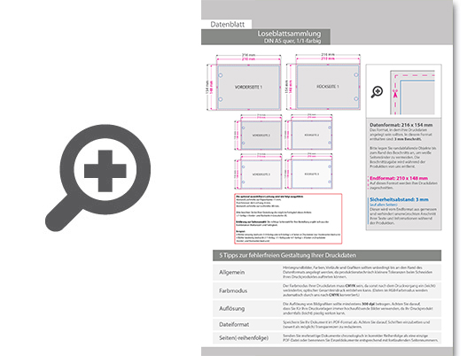 Product Bild loseblattsammlung_din_a5_quer__92_bl__tter_pro_sammlung__vorne_und_hinten_schwarz_(1_1)