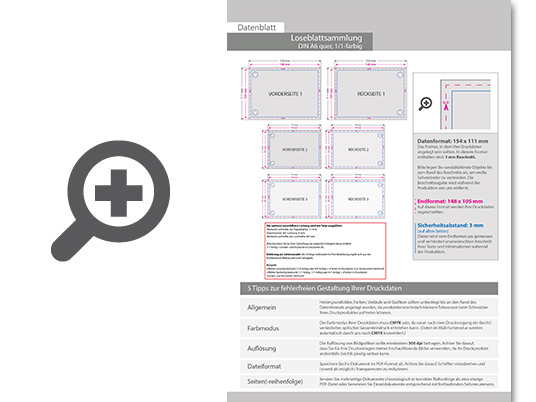 Product Bild loseblattsammlung_din_a6_quer__556_bl__tter_pro_sammlung__vorne_und_hinten_schwarz_(1_1)
