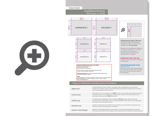 Product Bild loseblattsammlung_din_a3_quer__10_bl__tter_pro_sammlung__vorne_und_hinten_schwarz_(1_1)